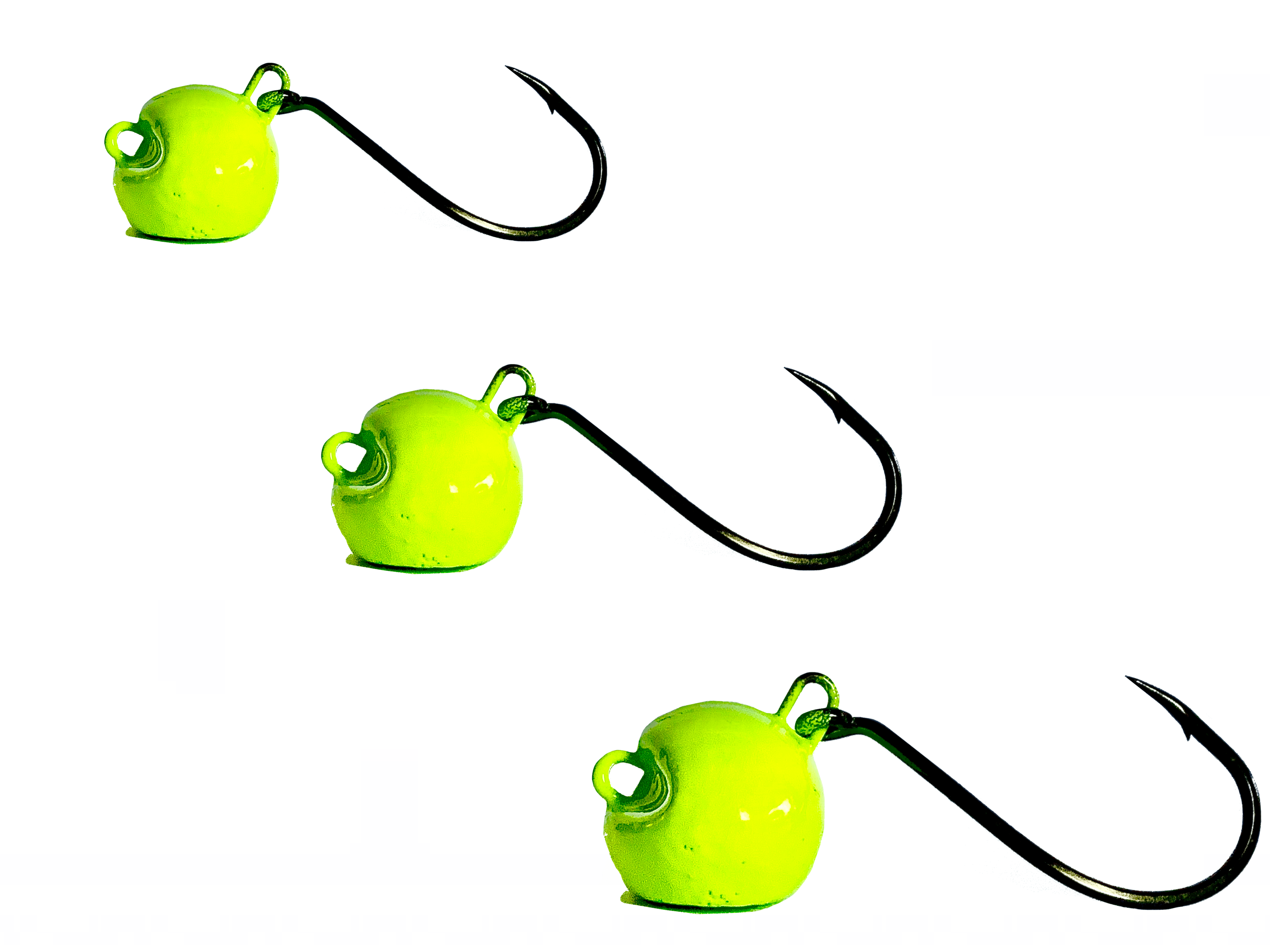 Green Chartreuse Sheepshead Jigs - Hunting and Fishing Depot
