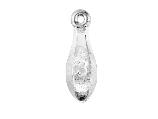 3oz Bank Sinkers fishing weight, made in the USA
