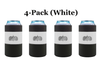 4-pack White Toadfish Non Tipping Can Cooler
