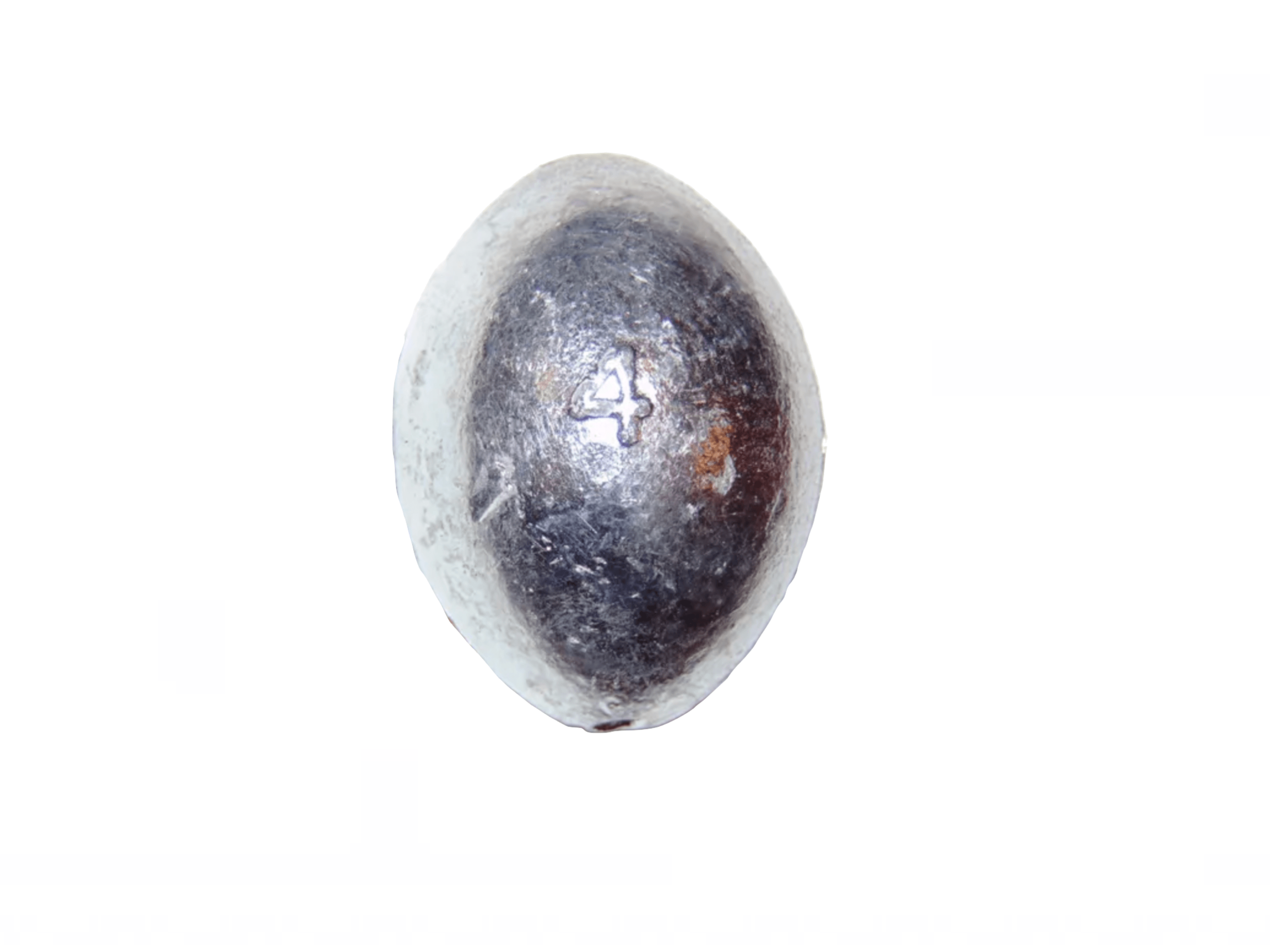 4oz Egg Sinker | Duck Decoy Weights Large 3/16' Hole - Hunting and Fishing Depot