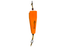 5" Orange Speck-a-nater Popping Cork