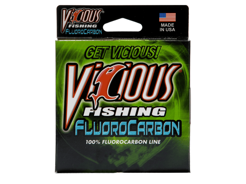 6 lb Vicious Fluorocarbon Fishing Line