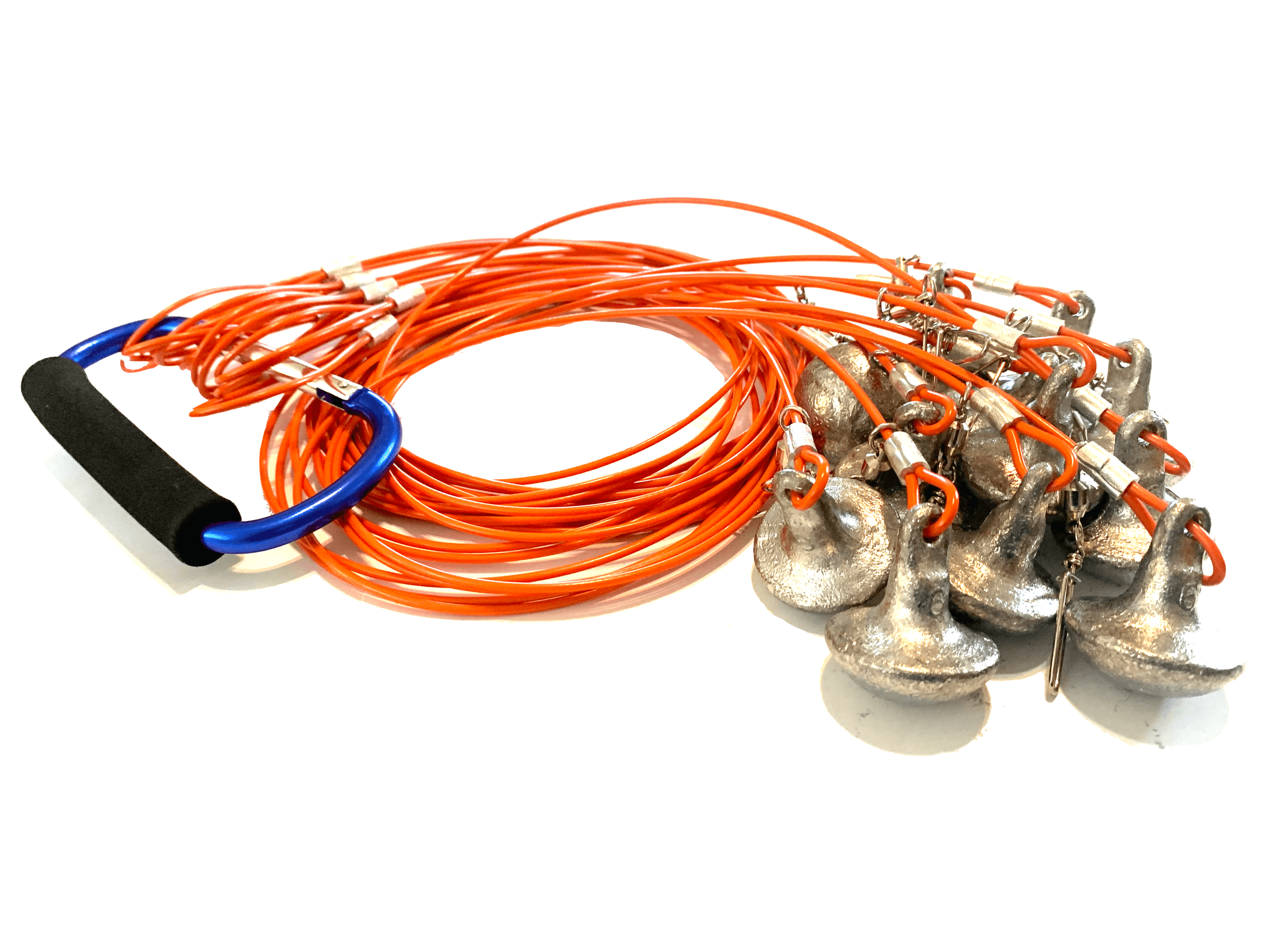 72" 6oz Mushroom Weight Orange Texas Decoy Rigs