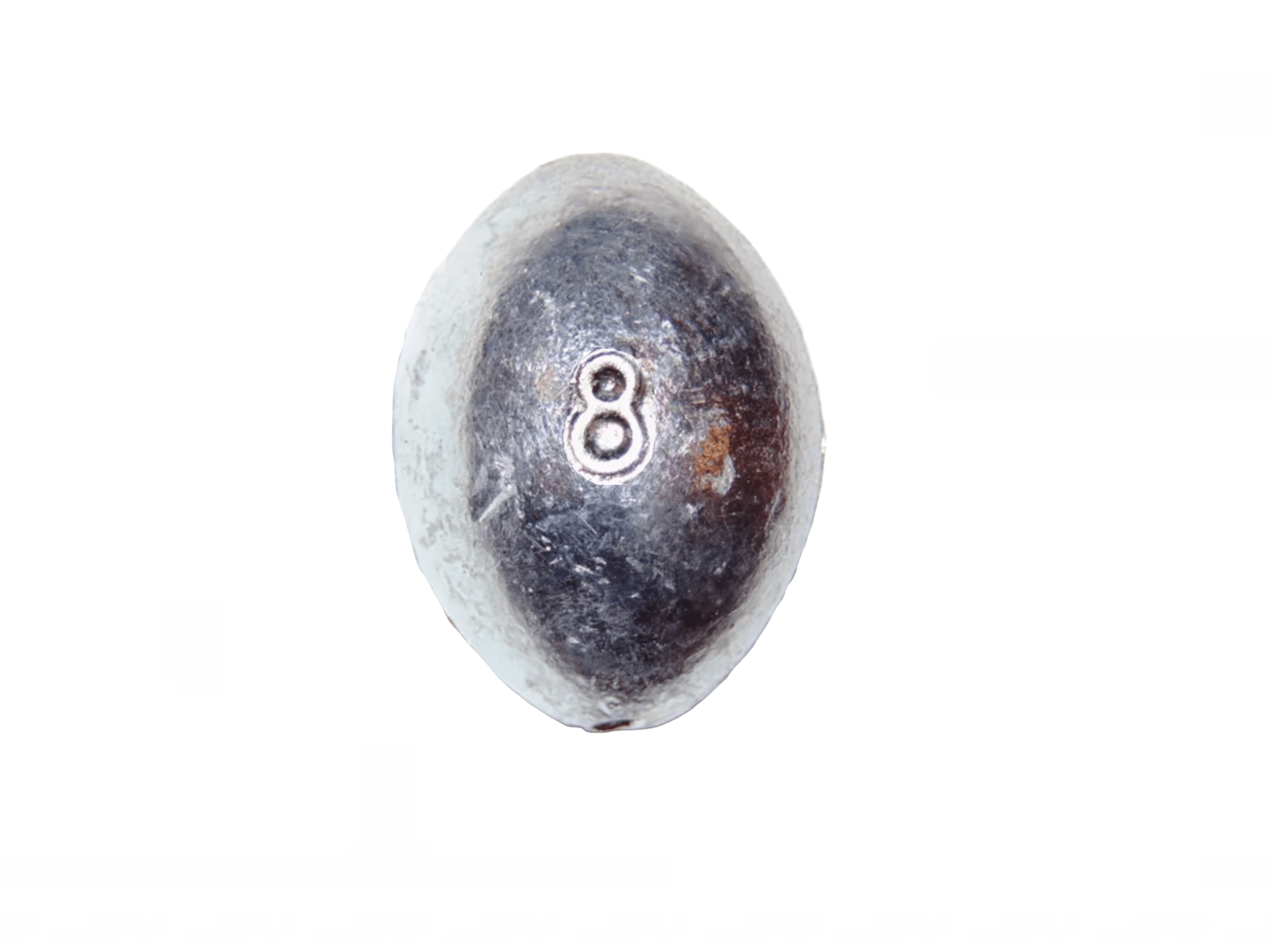 8oz Egg Sinker (Large 3/16' Hole)– Hunting and Fishing Depot