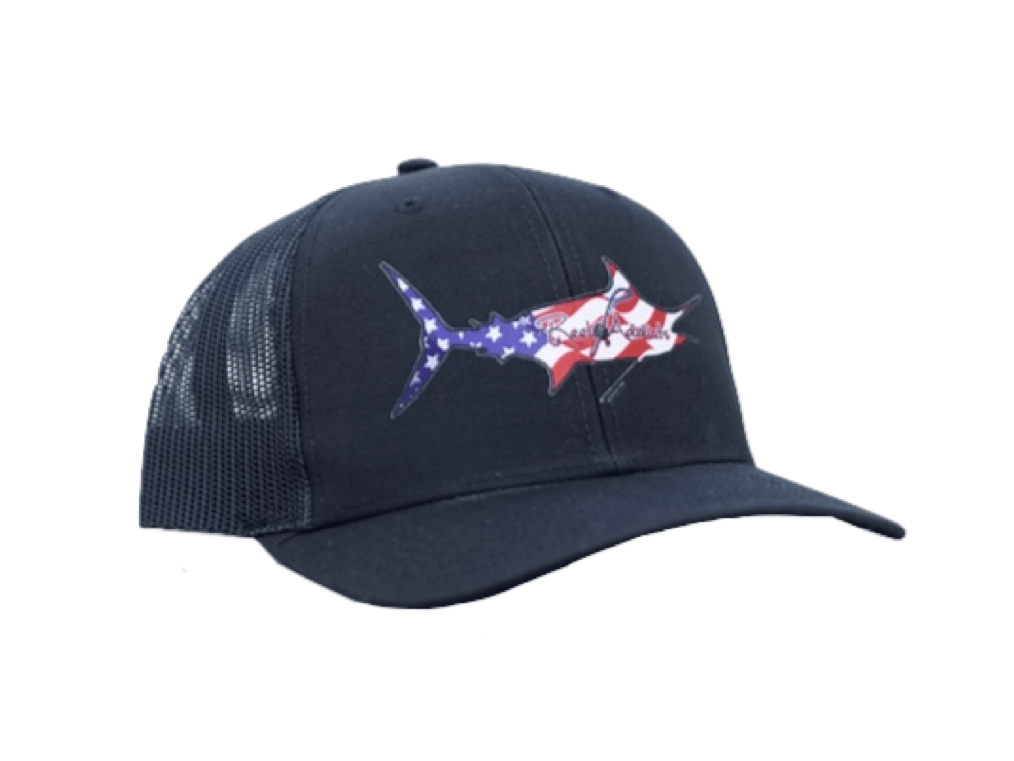 American Marlin Fishing Hat Khaki/White