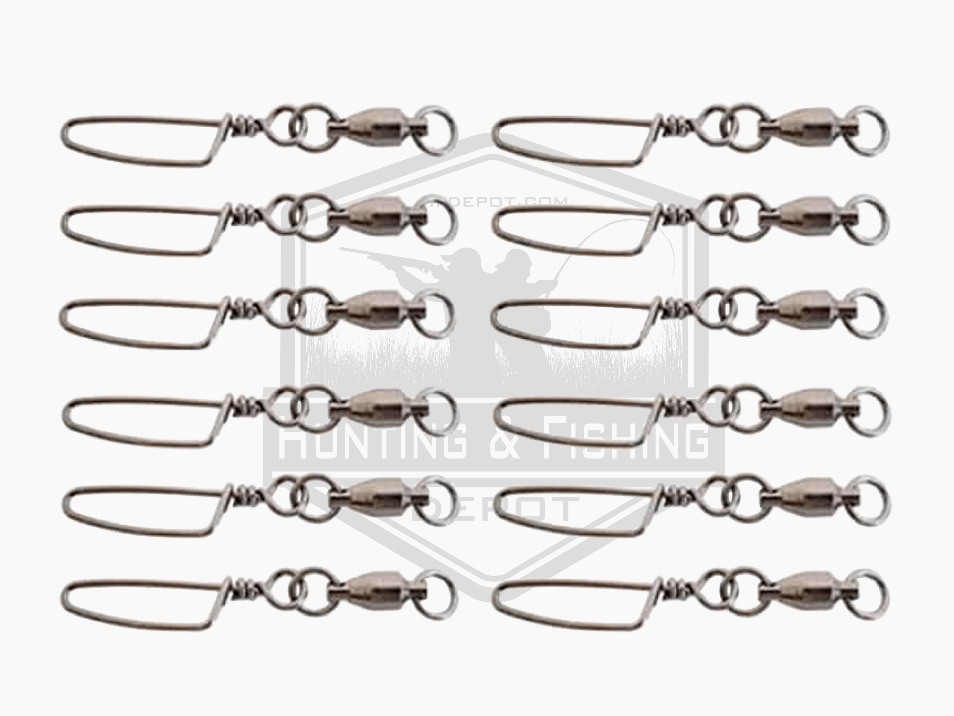Fishing Snap Swivels Duo Lock Ball Bearing Swivel Stainless Steel Fast Snap Clip - View #5