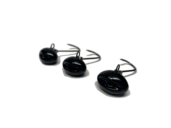 Rock Crab, Sheepshead Jigs with Split Rings jig head, hand-poured and painted in the USA - photo 2