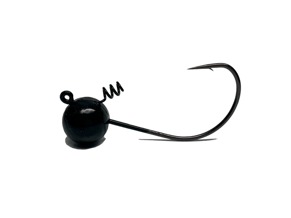 Black Shaky Finesse Jigs | Screw Locks | Bass Jigs - Hunting and Fishing Depot