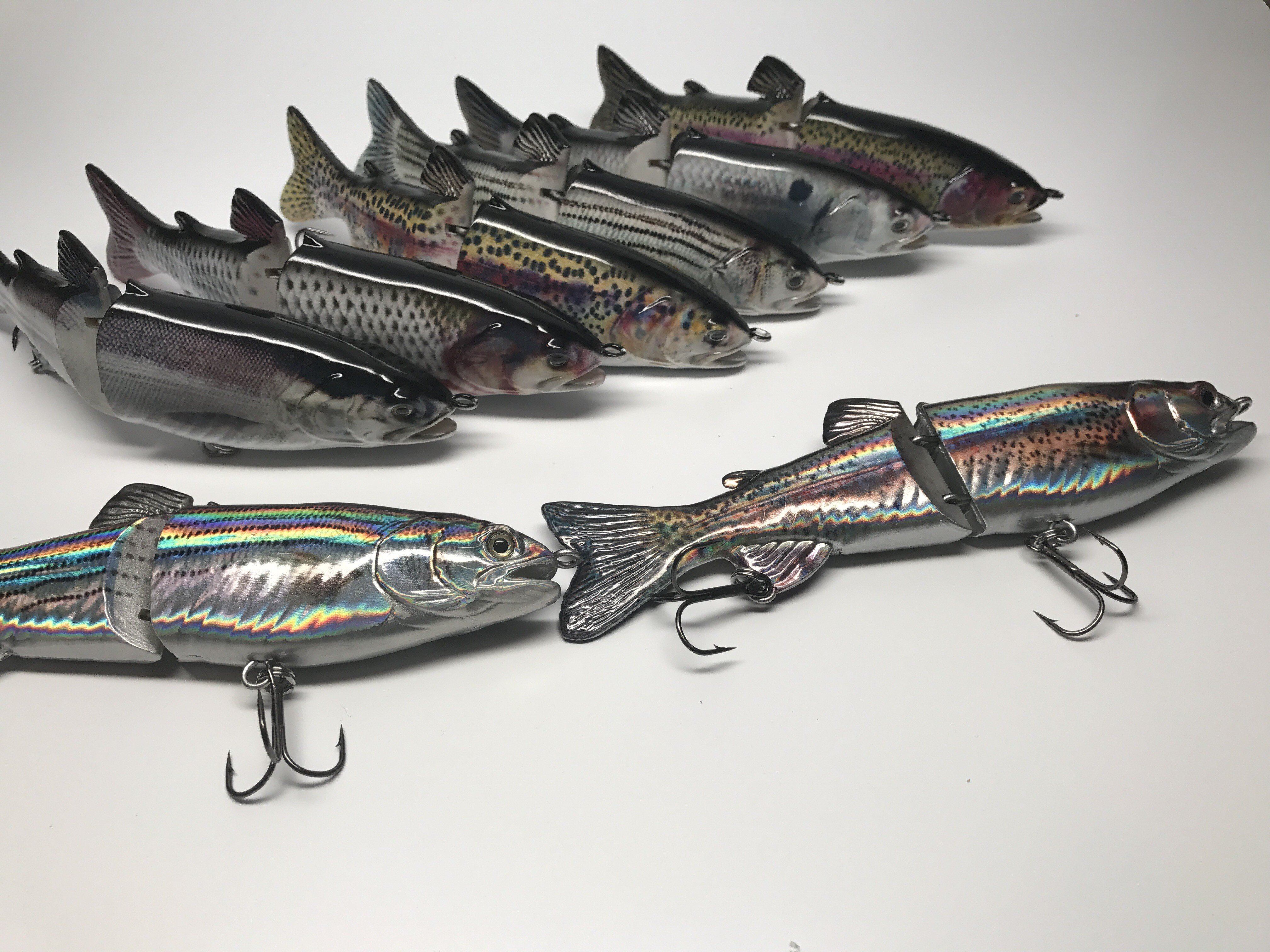 The Broken Back Trout Swimbait Glider