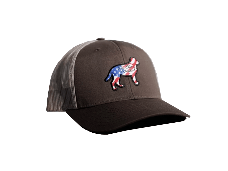 Brown American Lab Hat