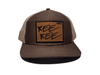 Brown / Khaki Kee Kee Turkey Logo Hat - Hunting and Fishing Depot