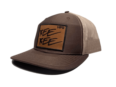 Brown / Khaki Kee Kee Turkey Logo Hat - Hunting and Fishing Depot