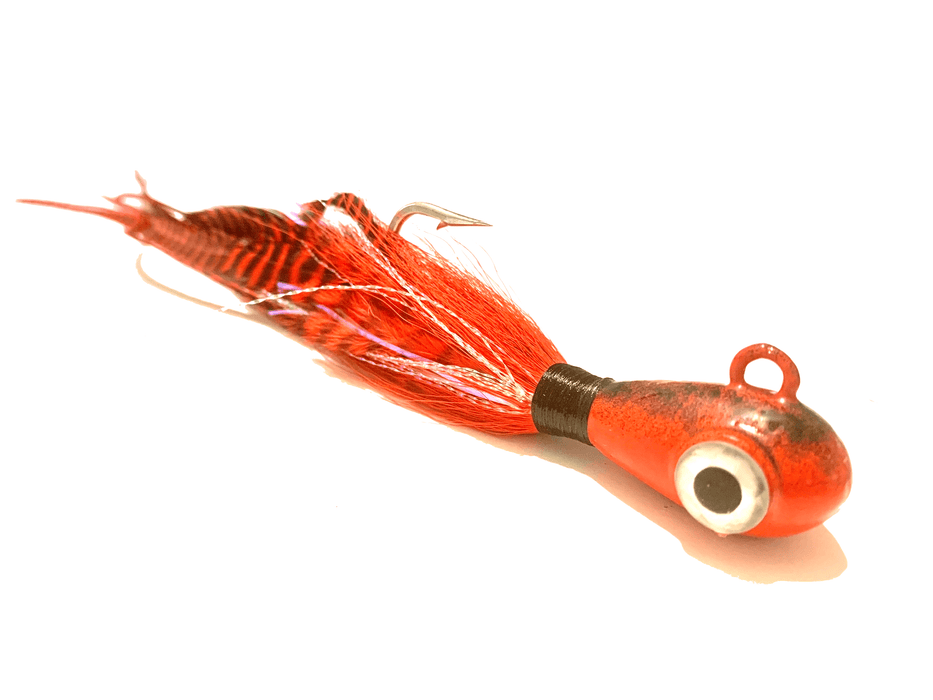 Fire Red Cobia Jig