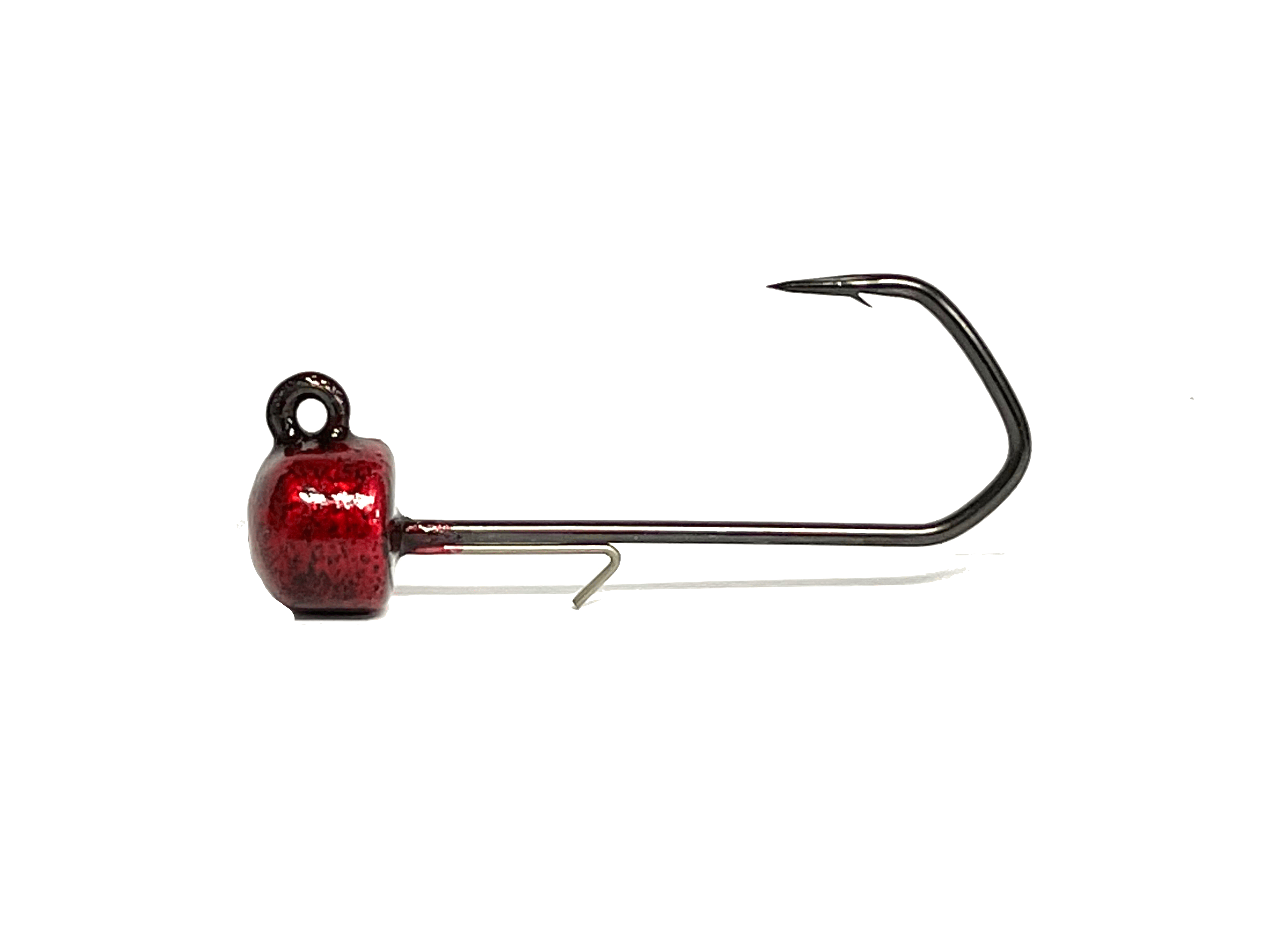 Saltwater Ned Rig Jig Heads (3/0 2X VMC) 3/32oz / Candy Apple