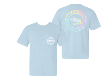Halocline Tie-Die Crab Pocket T-shirt - Hunting and Fishing Depot