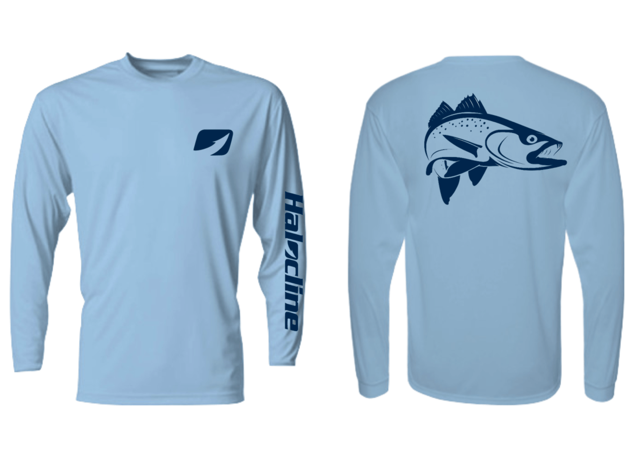Speckled Sea Trout Fishing Performance Shirt From Halocline - Hunting and Fishing Depot