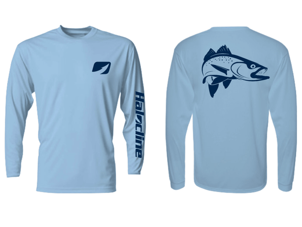Speckled Sea Trout Fishing Performance Shirt From Halocline - Hunting and Fishing Depot