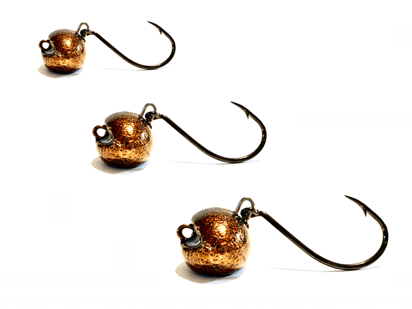 Copper Flakes Sheepshead Jigs - Hunting and Fishing Depot