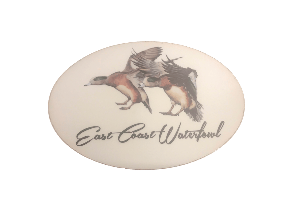 ECW Wigeon Decal | East Coast Waterfowl - Hunting and Fishing Depot