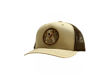 Yellow Lab Hunting Dog Patch Trucker Hat | East Coast Waterfowl - Hunting and Fishing Depot