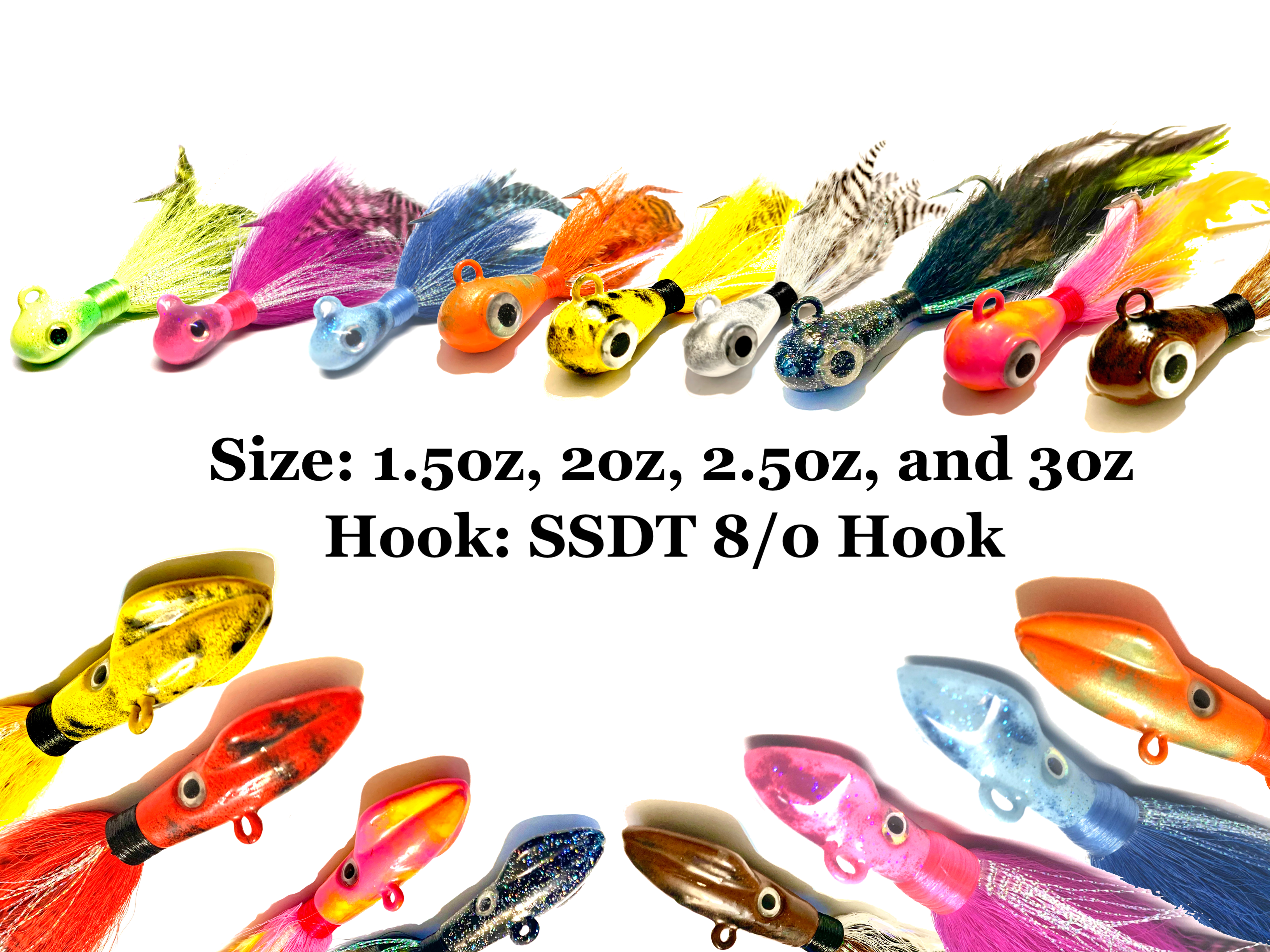 Feathered Cobia Jigs– Hunting and Fishing Depot