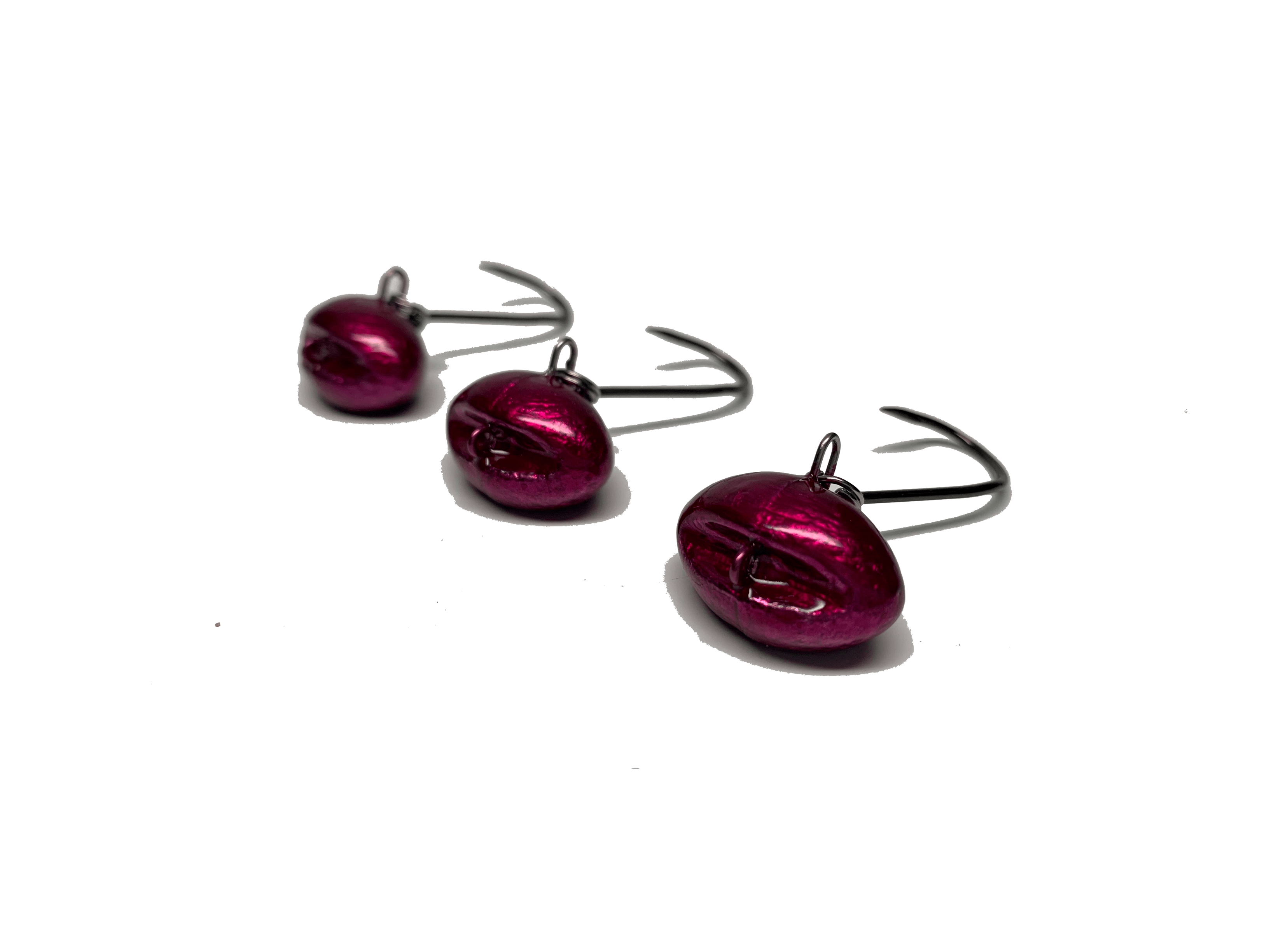 Fiddler Purple | Sheepshead Jigs with Split Rings - Hunting and Fishing Depot