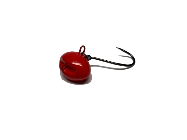 Fiddler Red | Sheepshead Jigs with Split Rings - Hunting and Fishing Depot