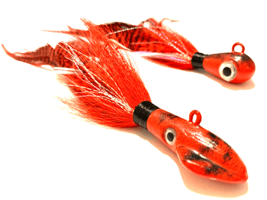 Fire Red Cobia Jigs