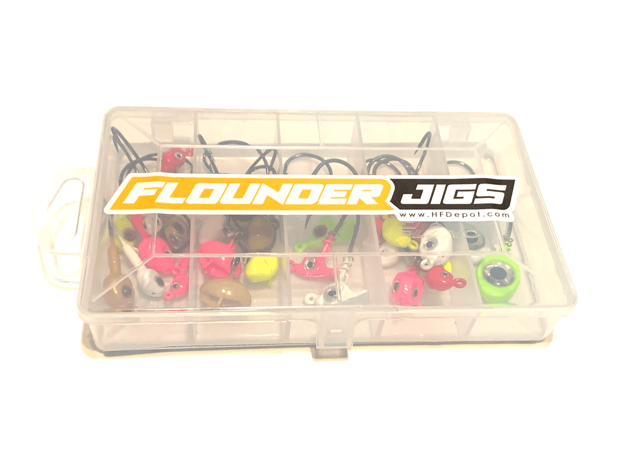 flounder tackle box Jig Hikeen Fishing Rod Holders bailed latch ensures secure Pound Test:65lb single speed