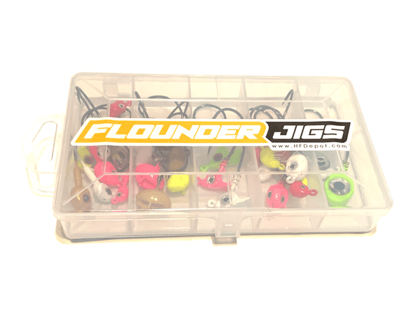 Flounder Jig Box fishing tackle kit