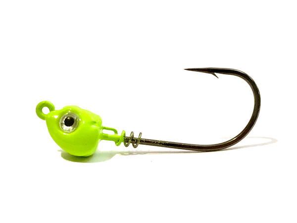 Green Chartreuse Inshore Slammer Jig Head