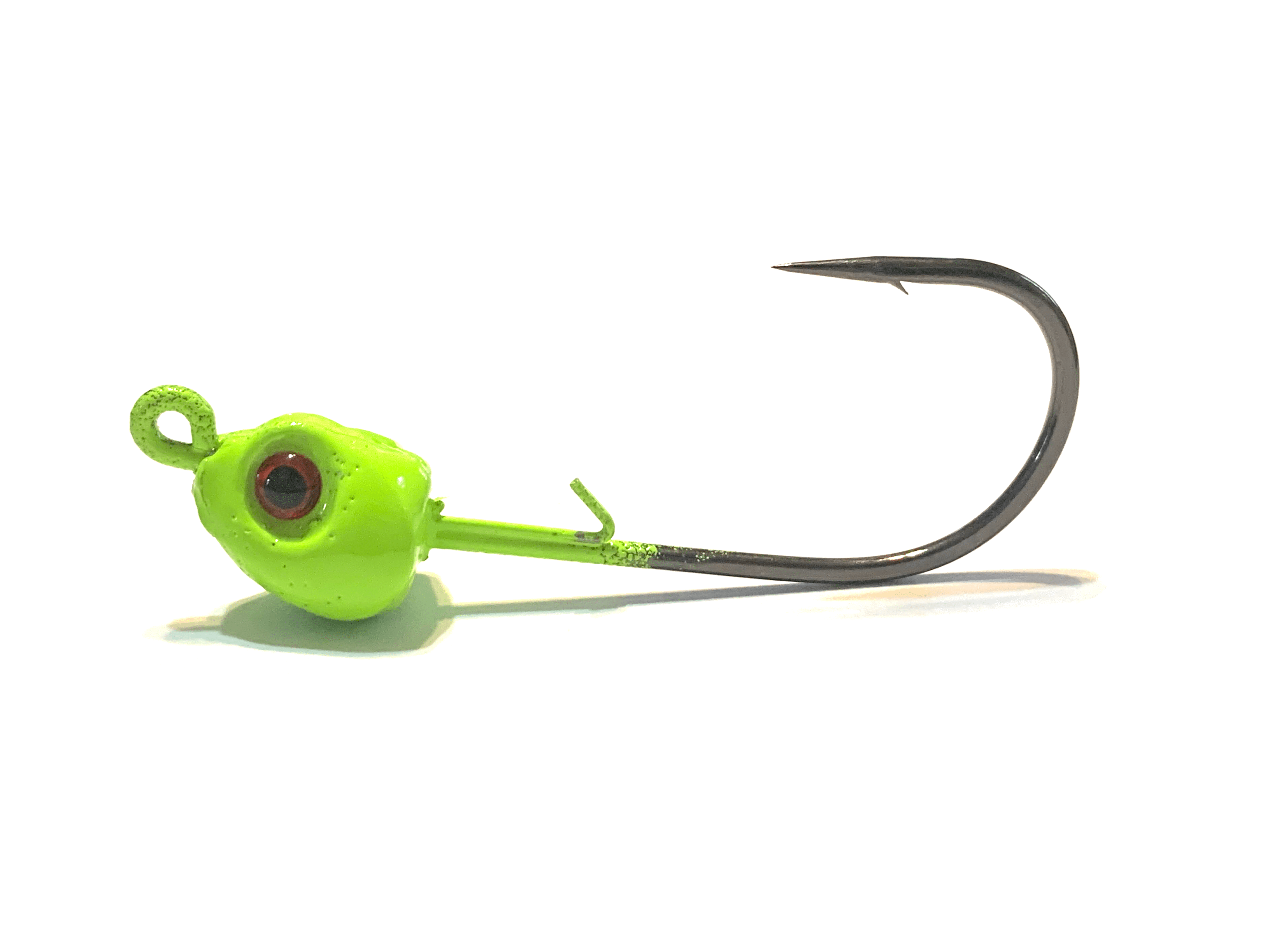 HFD J Hook Swimbait Jig Heads 3pk 1/8oz / Green Chartreuse