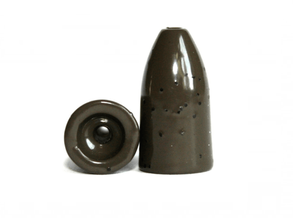Green Pumpkin Tungsten Worm Weights - Hunting and Fishing Depot