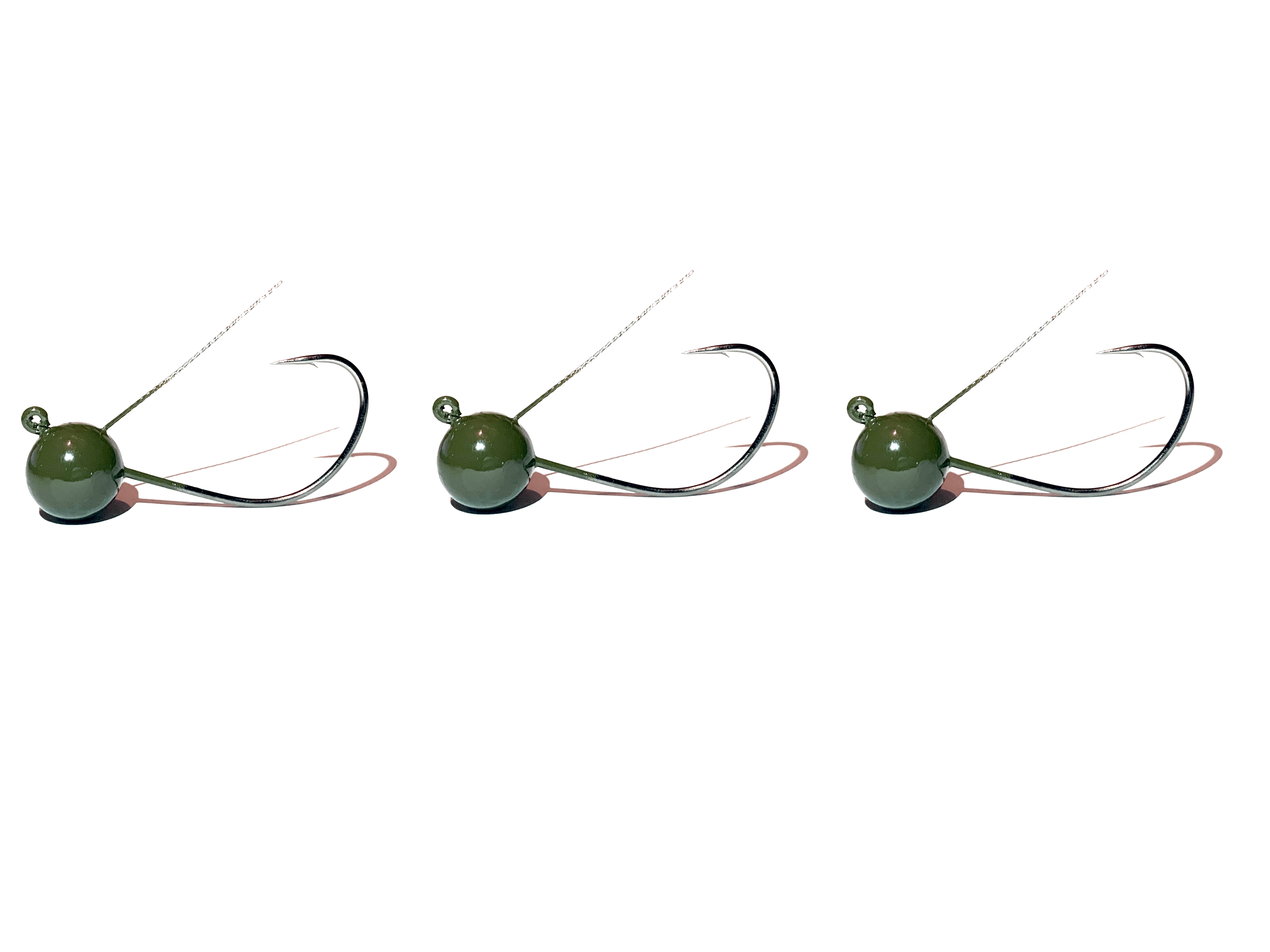 Largemouth Green Weedless Wacky Jigs - Hunting and Fishing Depot