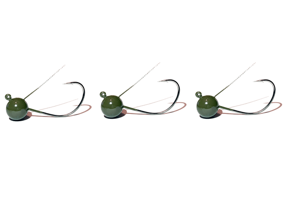 Largemouth Green Weedless Wacky Jigs - Hunting and Fishing Depot