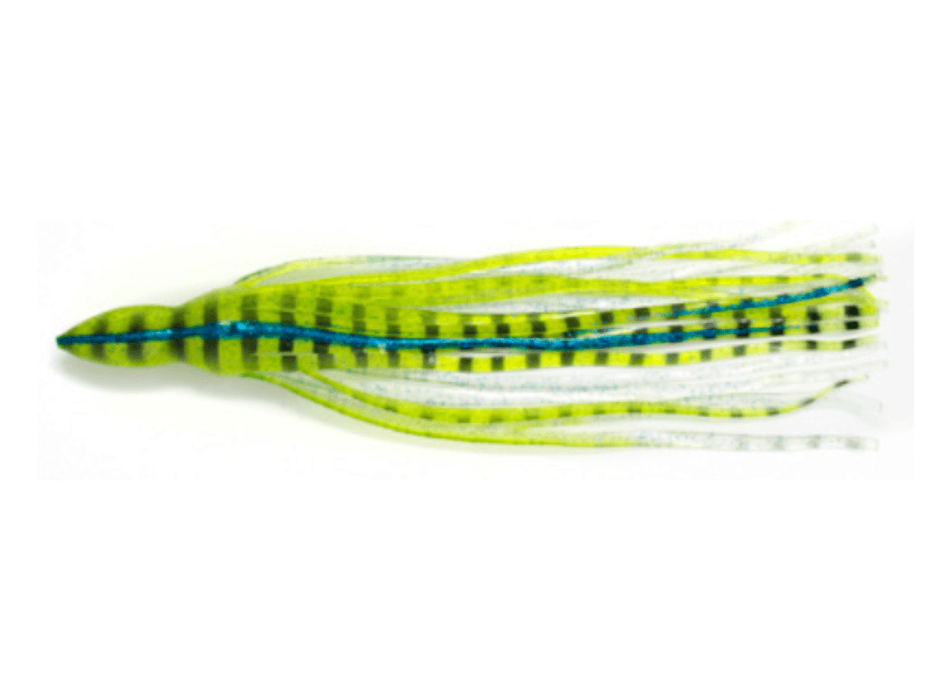 Green Zebra Octopus Lure Skirt