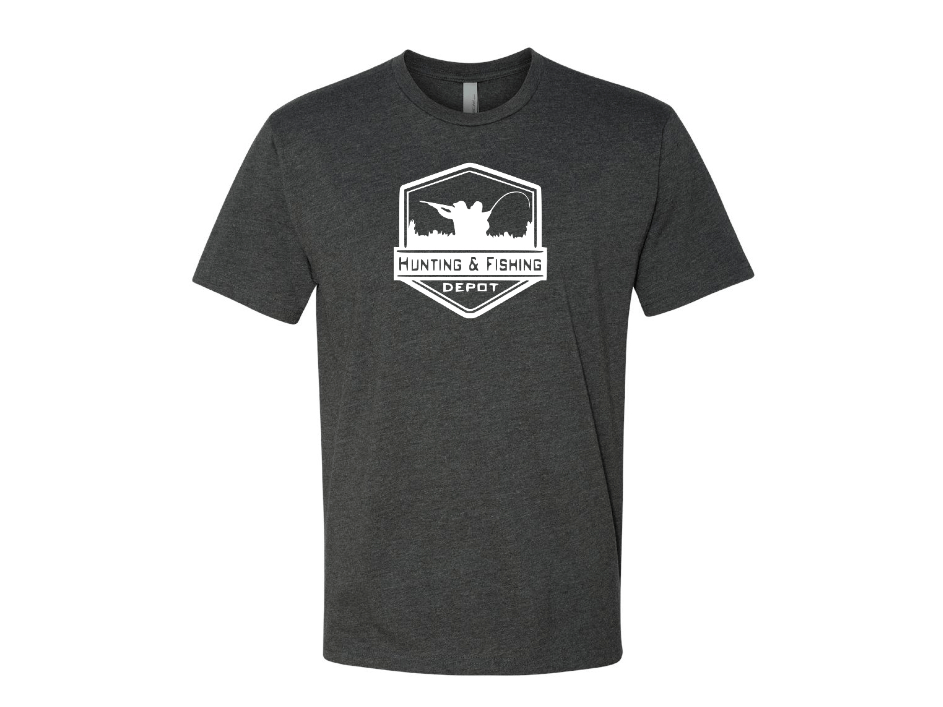 Charcoal Hunting and Fishing Depot T-shirt - Hunting and Fishing Depot