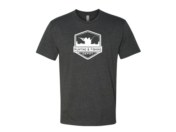 Charcoal Hunting and Fishing Depot T-shirt - Hunting and Fishing Depot