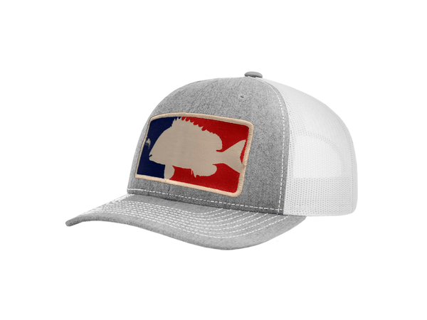 Heather Grey / White Major League Sheepshead Trucker Hat | Sheepshead Nation - Hunting and Fishing Depot