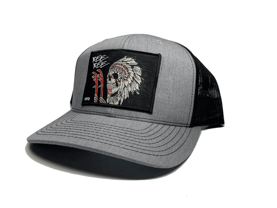 Grey / Black Indian Chief Kee Kee Hat - Hunting and Fishing Depot