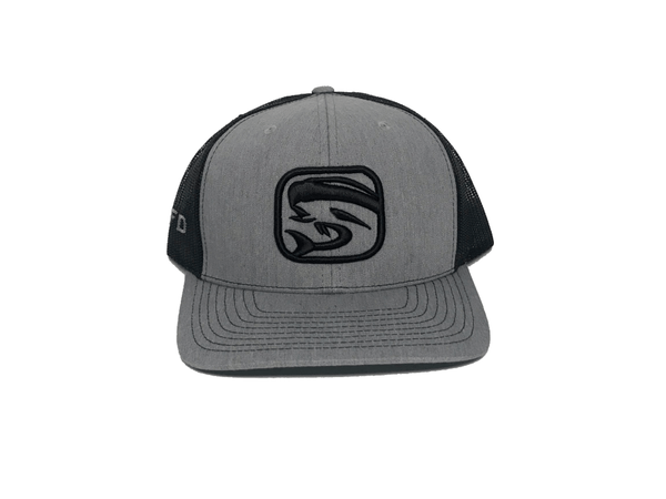 Heather Grey/ Black Mahi Mahi Hat 