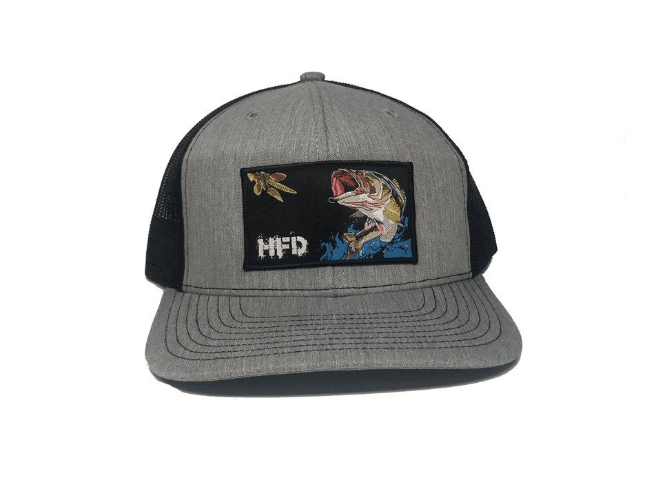 Low profile top fishing hats