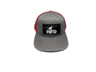 Heather Grey / Red Pintail Hat