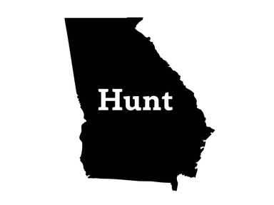 Hunt Georgia Decal - Hunting and Fishing Depot