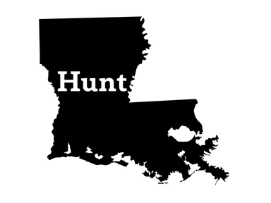 Hunt Louisiana Decal - Hunting and Fishing Depot