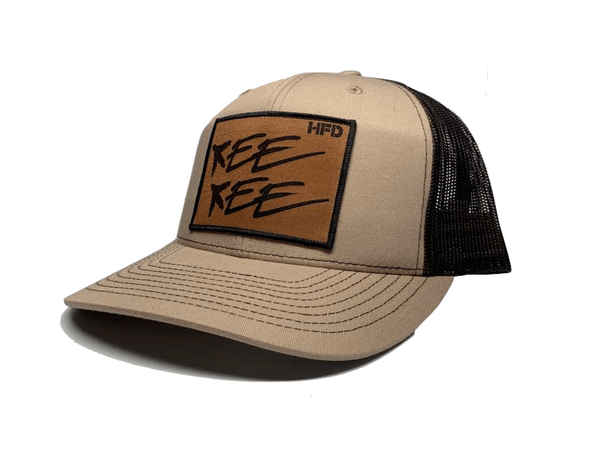Khaki / Brown Kee Kee Turkey Logo Hat - Hunting and Fishing Depot