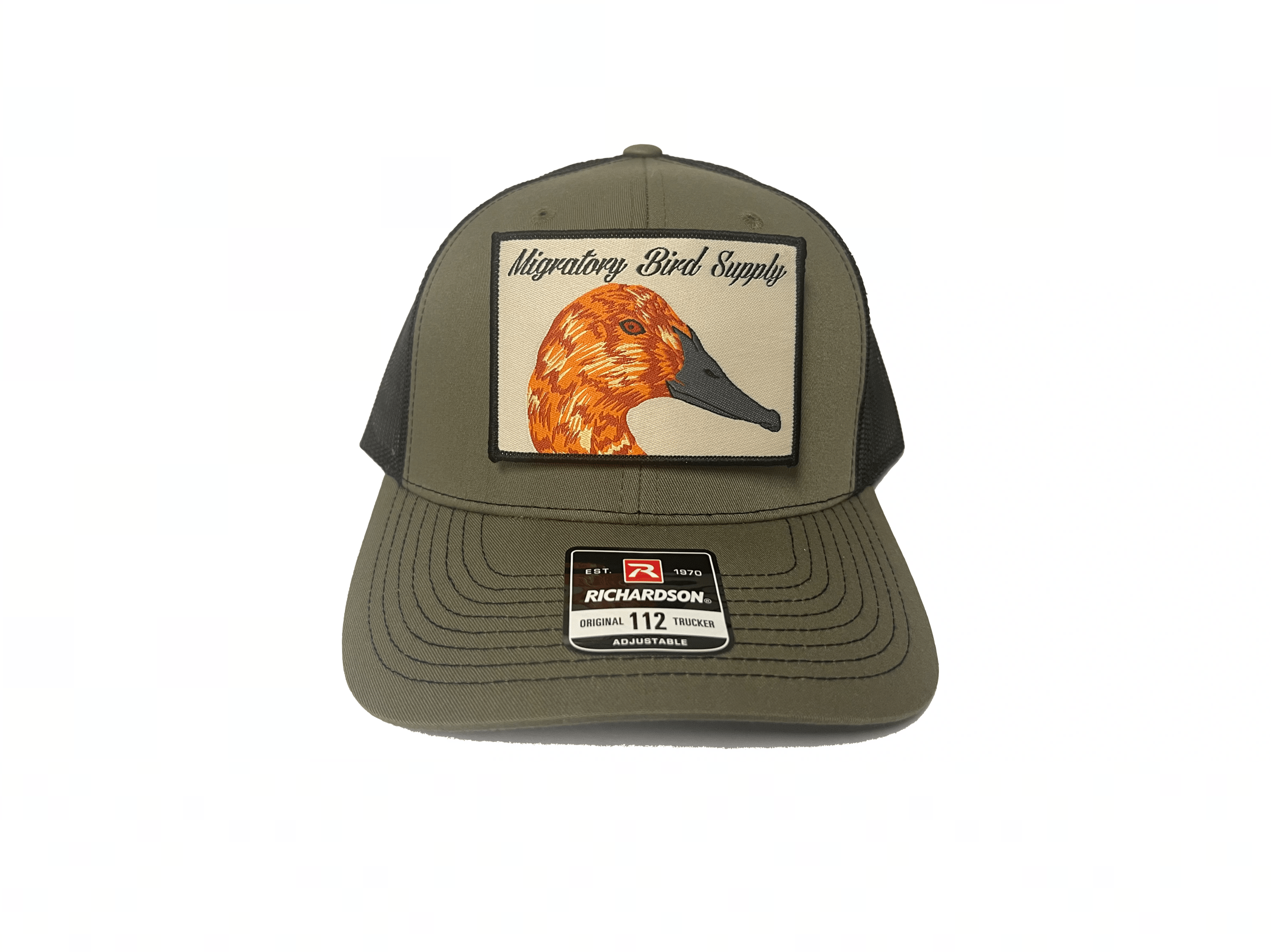 Loden/Black Canvasback Patch Snapback