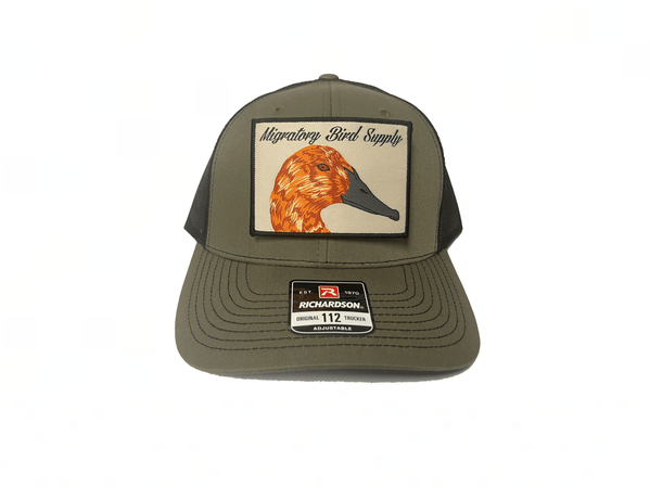 Loden/Black Canvasback Patch Snapback