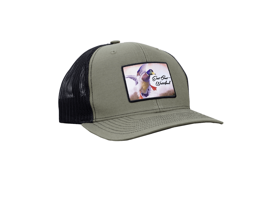 Loden/Black Drake Mallard Duck Trucker Hat