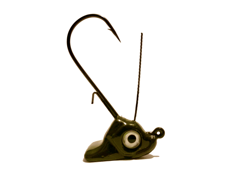 Moss Green Ned Rig Stand Up Jig Head